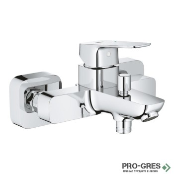 Смесител за душ/вана, стенен, Cubeo, Grohe 1018130000
