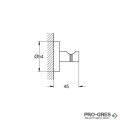 Закачалка за баня,SuperSteel Essentials, Grohe 40364DC1