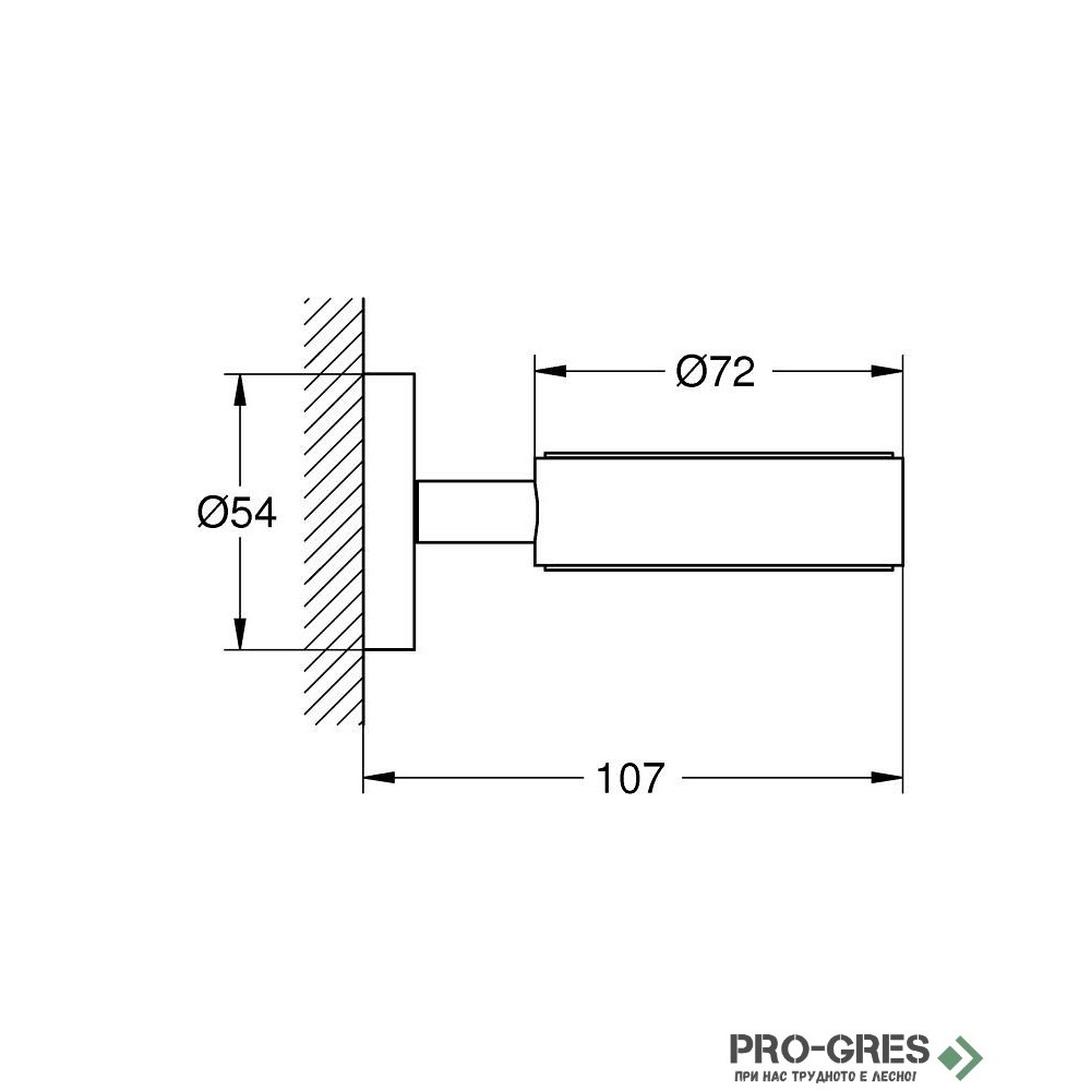 Държач за чаша, сапунерка/дозатор, Essentials, Grohe 1024662430