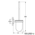 Тоалетна четка, черен мат, Essentials, Grohe 1024682430