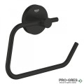 Поставка за тоалетна хартия, черен мат, Essentials, Grohe 1024722430