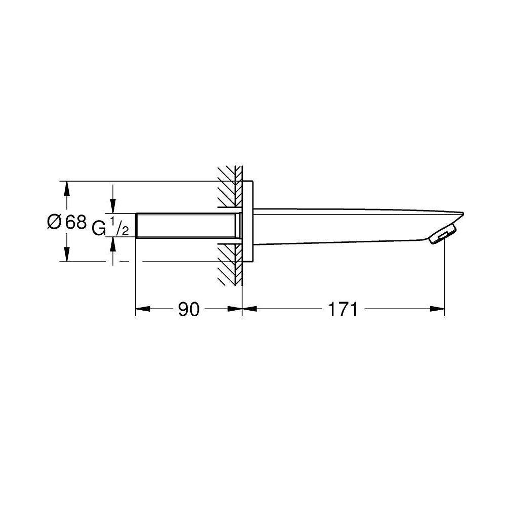 Чучур за вана, Baucosmopolitan Grohe 13255001