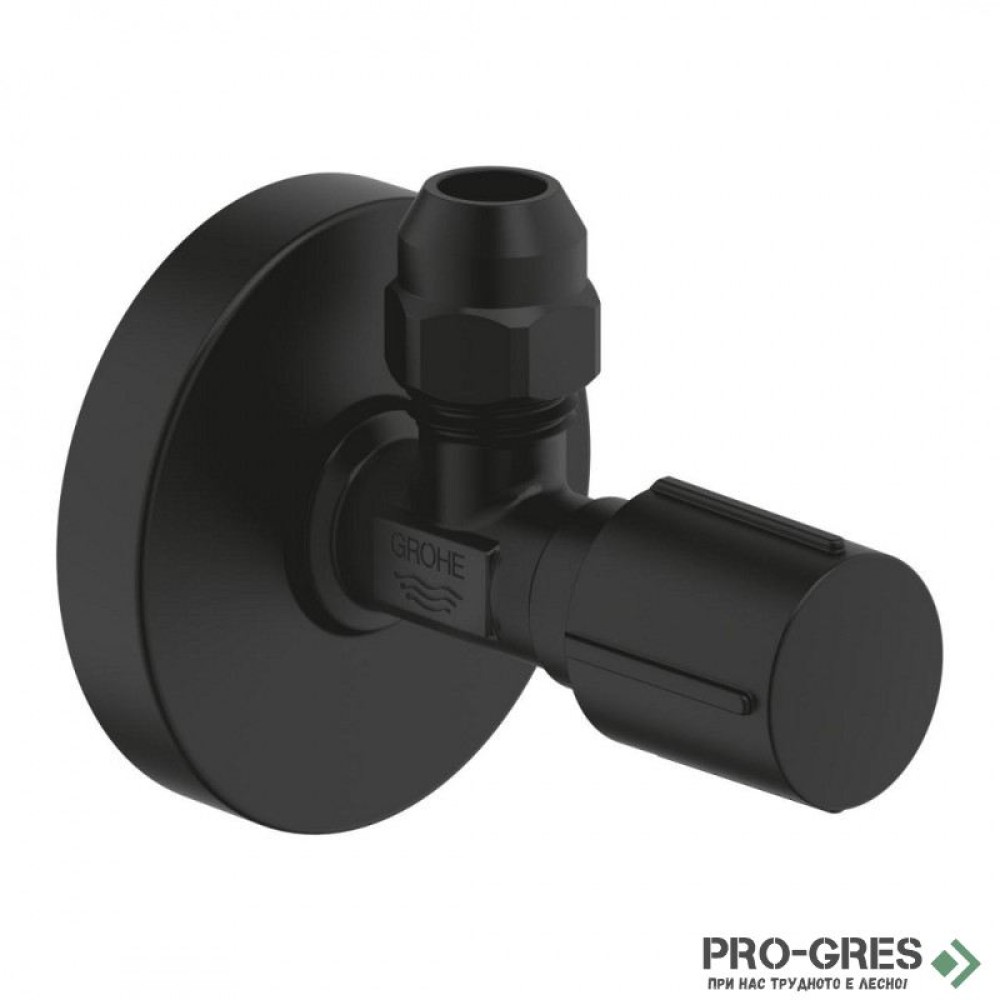 Ъглов кран, Phantom Black, Grohe 22074KF0