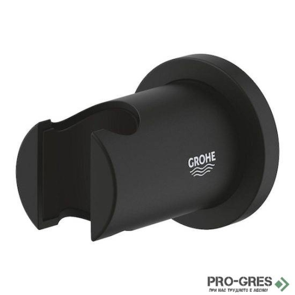 Стенно окачване за душ, черен мат, Rainshower, Grohe 22117KF0