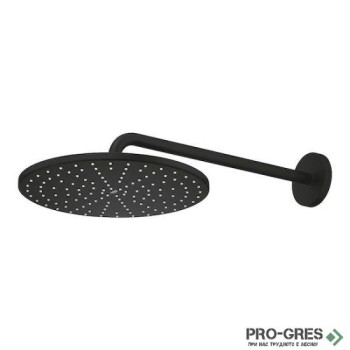 Душ пита и рамо 422мм, черен мат, Rainshower Mono 310, Grohe 22121KF0