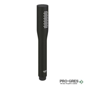 Ръчен душ с 1 струя, черен мат, Euphoria Cosmopolitan Stick, Grohe 22126KF0