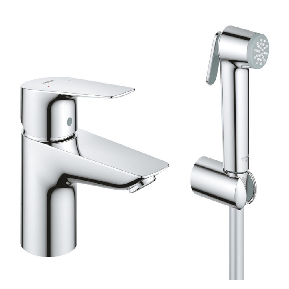 Смесител за мивка, с хигиенен душ ,S-размер, Bauedge Grohe 23 757 001