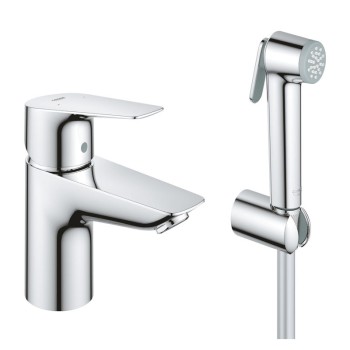 Смесител за мивка, с хигиенен душ ,S-размер, Bauedge Grohe 23757001