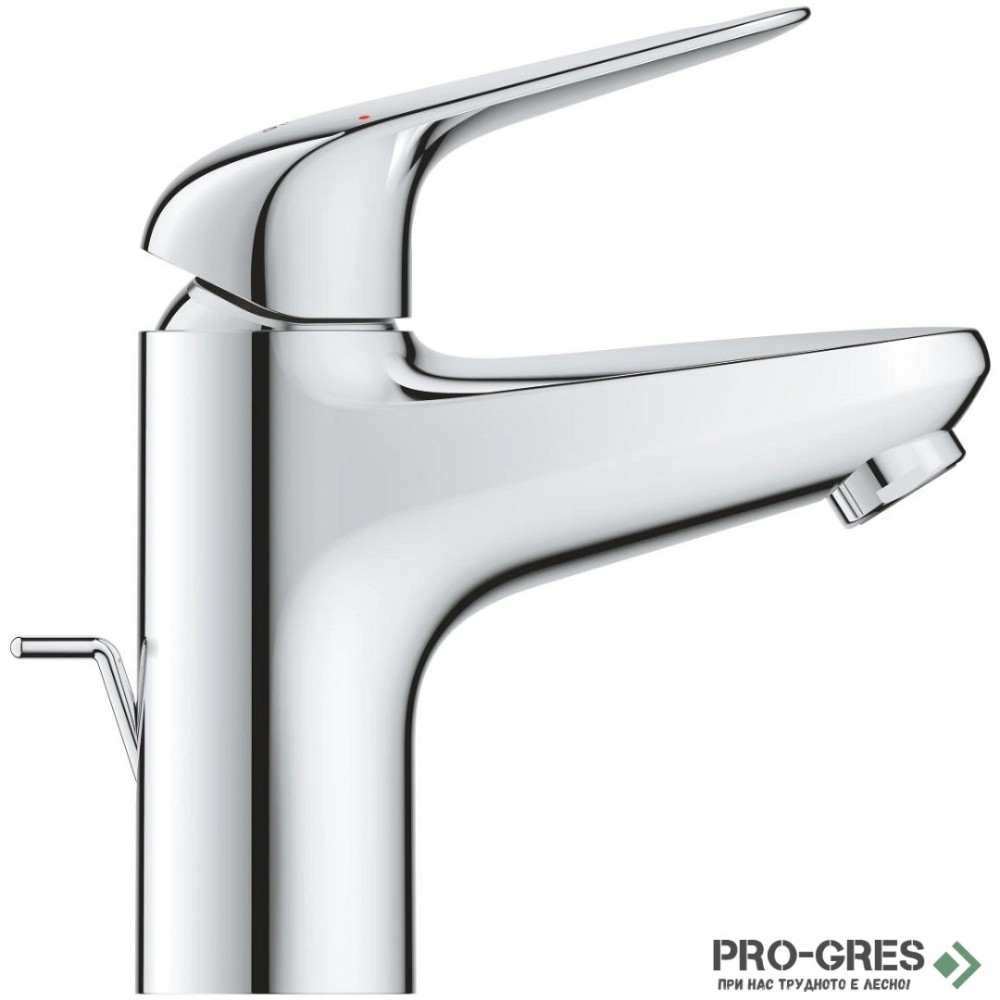 Смесител за мивка, с изпразнител S-размер, EuroEco I, Grohe 23 262 001