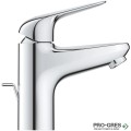 Смесител за мивка, с изпразнител S-размер, EuroEco I, Grohe 23 262 001