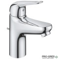 Смесител за мивка, с изпразнител S-размер, EuroEco I, Grohe 23 262 001