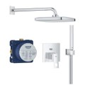 Комплект смесител за вграждане, душ пита 250мм, хром, CUBE/TEMPESTA 250 Grohe 24 062 000