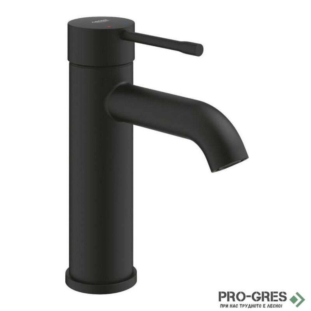 Смесител за умивалник, черен мат, S-размер, Essence, Grohe 24172KF1