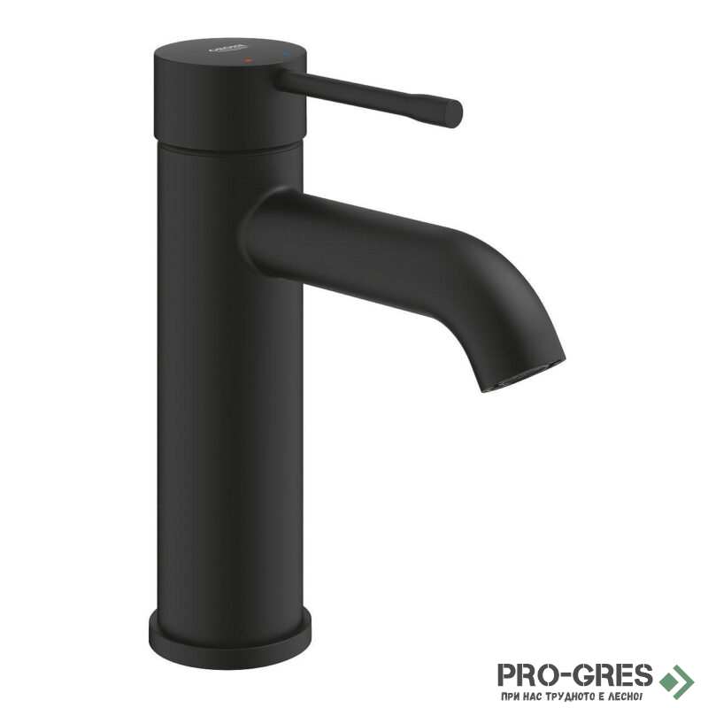 Смесител за умивалник, черен мат, S-размер, Essence, Grohe 24172KF1