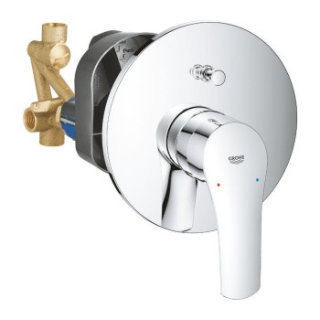 Комплект смесител за вграждане, душ пита 250мм, хром EUROSMART/TEMPESTA Grohe 26 668 000 Комплект смесител за вграждане, душ пита 250мм, хром EUROSMART/TEMPESTA Grohe 26 668 000