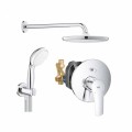Комплект смесител за вграждане, душ пита 250мм, хром EUROSMART/TEMPESTA Grohe 26 668 000