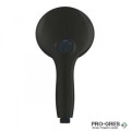 Душ слушалка, черен мат, Tempesta 110, Grohe 261612433
