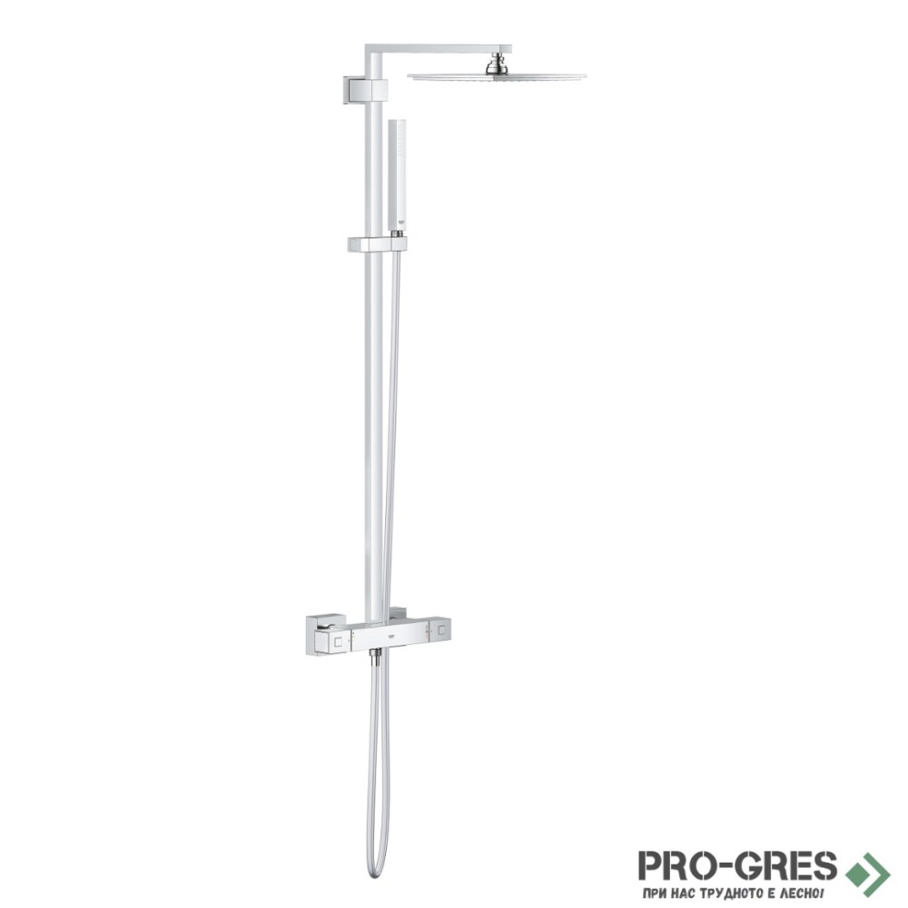 Термостатна душ система, Euphoria Cube System 230, Grohe 26 608 000