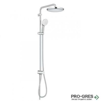 Душ колона с превключвател, New Tempesta Cosmopolitan 250, Grohe 26 675 001