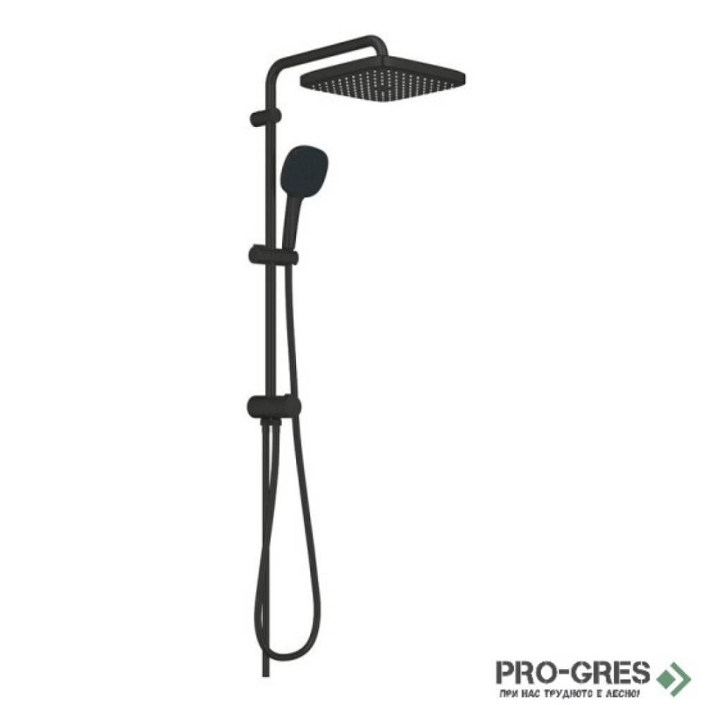 Тръбно окачване, без смесител, Tempesta Cube 250, Grohe 269772431