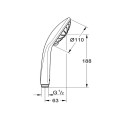 Ръчен душ, Grohe, Euphoria 110 с три функции, 27239001
