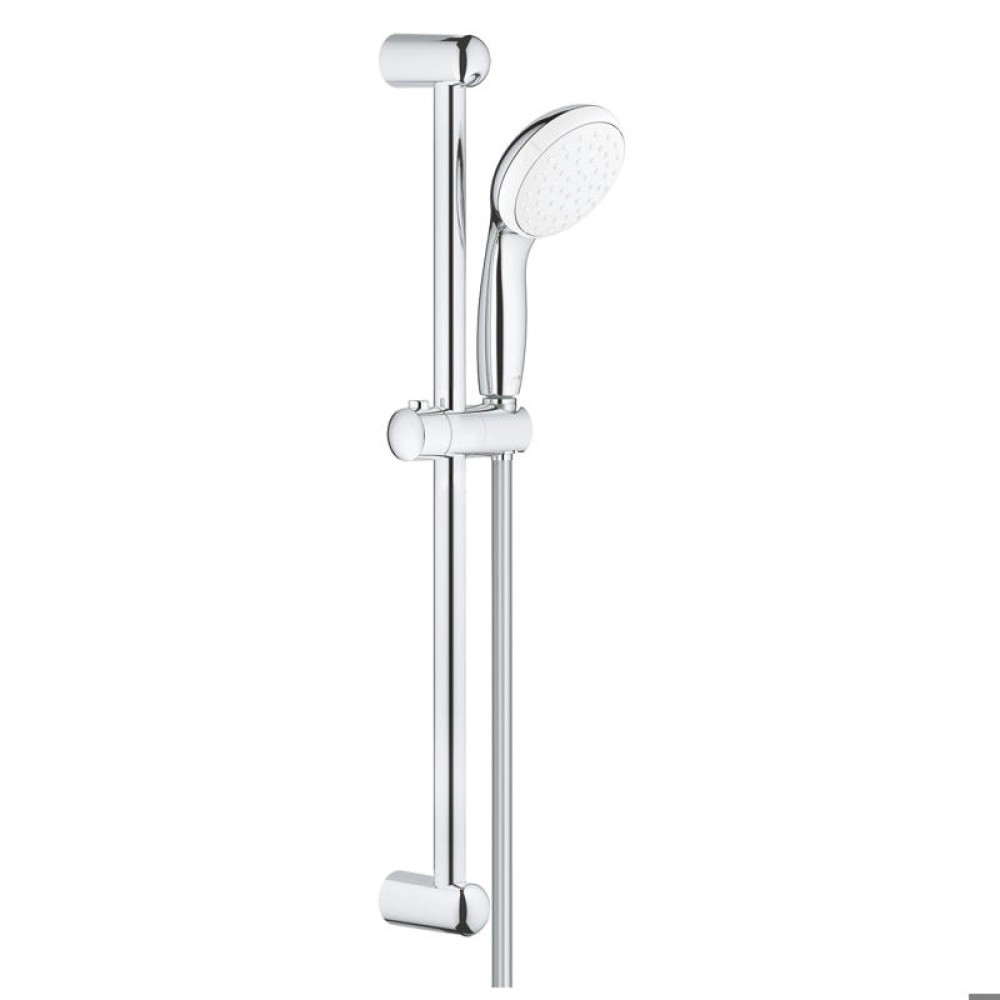 Смесител за вана/душ, тръбно окачване и смесител за мивка, хром GROHE BAULOOP 23602001/27853001/23762001