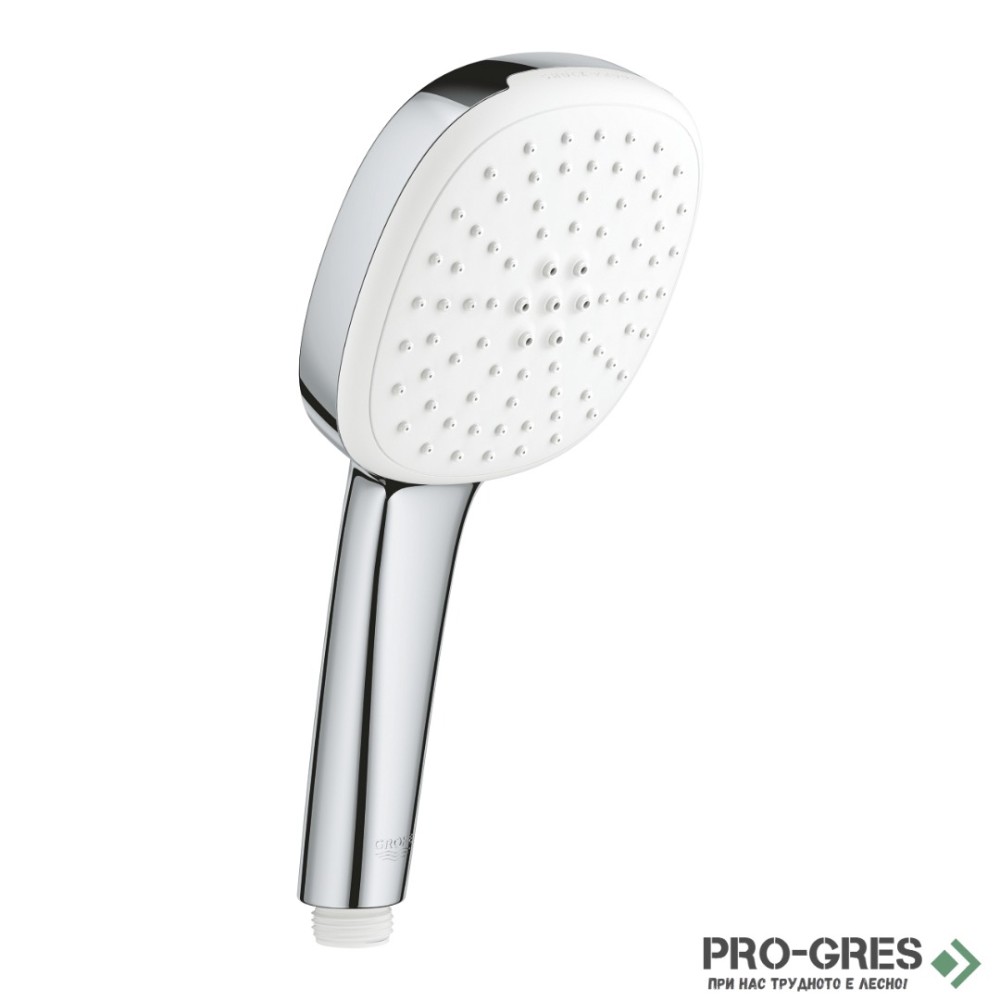 Ръчен душ, с две струи, Tempesta Cube 110, Grohe 27 571 30Е