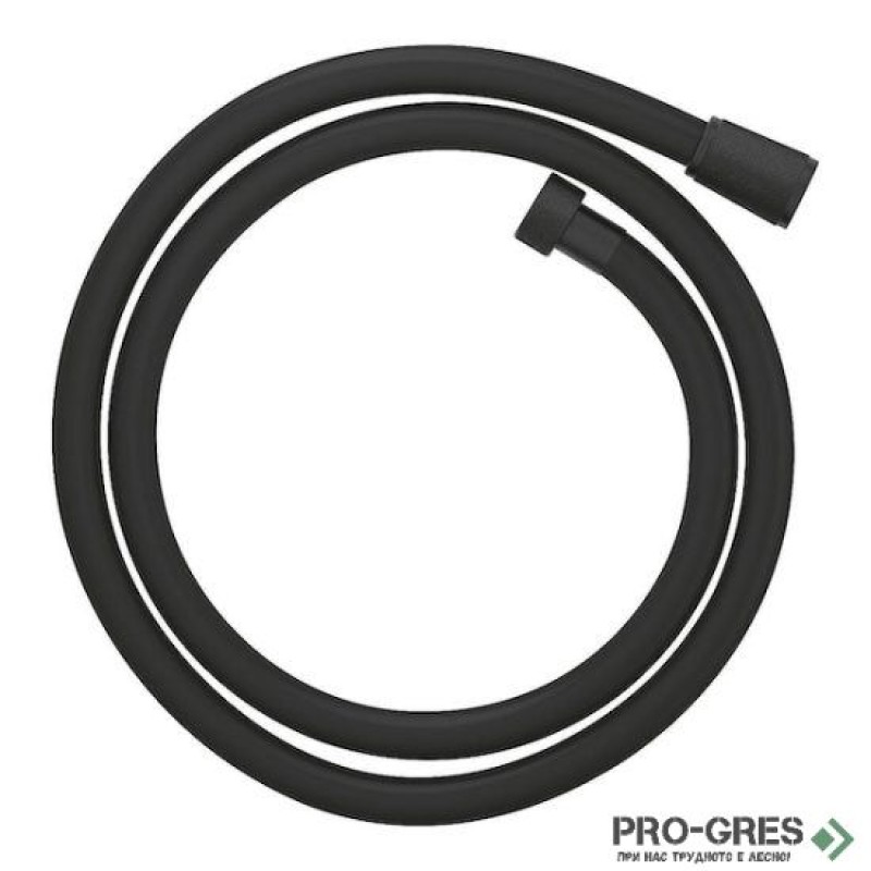 Шлаух за душ, 1.25м, Phantom Black,  Silverflex, Grohe 28362KF1