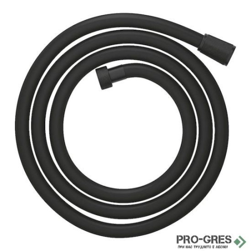Шлаух за душ, 1.75м, Phantom Black, Silverflex, Grohe 28388KF1