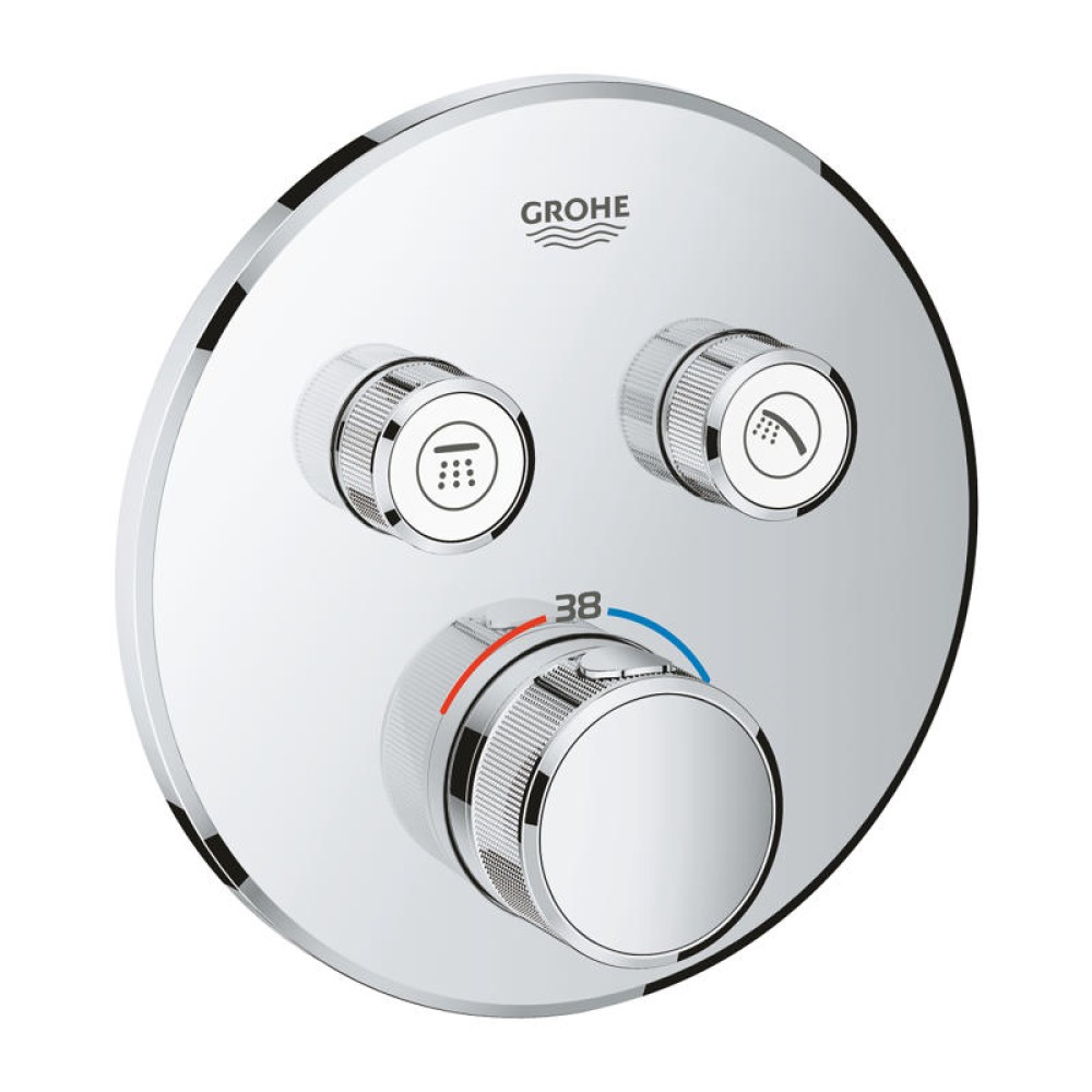 Комплект с термостатен смесител за вграждане, GROHTHERM SMARTCONTROL/Tempesta Grohe 29 119 000
