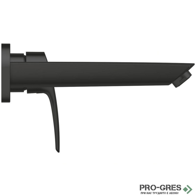 Стенен смесител, черен мат, М- размер, Eurosmart, Grohe 29 338 2433