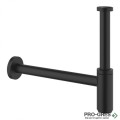 Сифон за мивка, черен мат, Grohe 29509KF0