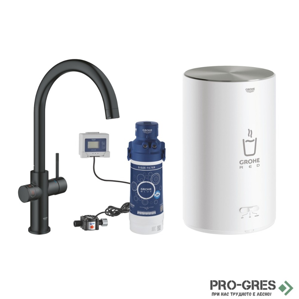 Смесител за кухня, с бойлер, Red Duo, Grohe 30083KS1