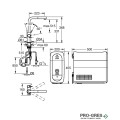 Смесител за кухня, със система за филтриране GROHE BLUE HOME, Grohe 31 539 KS0