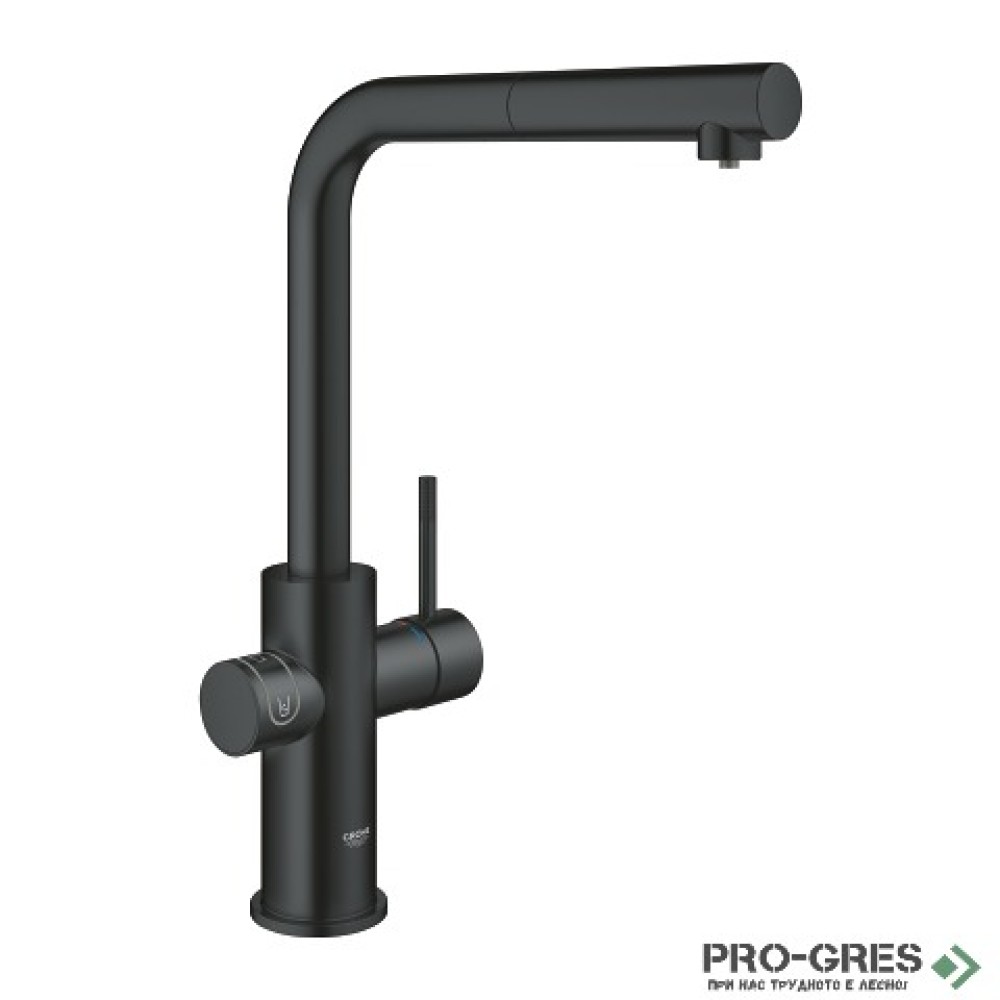 Смесител за кухня, със система за филтриране GROHE BLUE HOME, Grohe 31 539 KS0