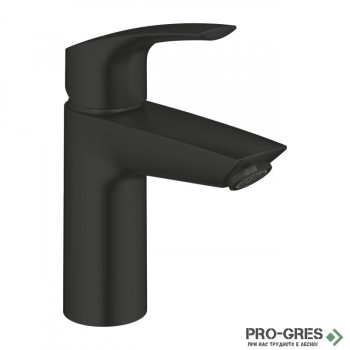 Смесител за умивалник, без изпразнител, черен мат, S-размер, Eurosmart, Grohe 324672433