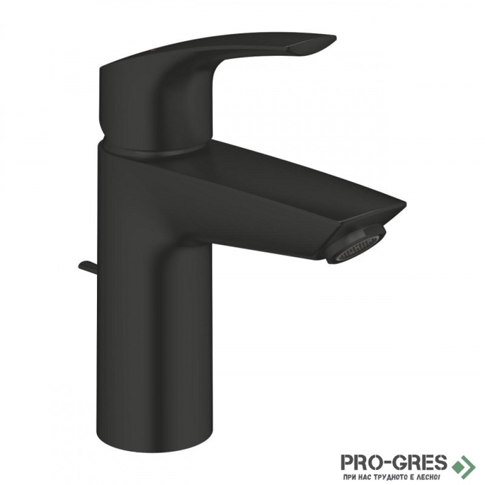 Смесител за умивалник, черен мат, S-размер, Eurosmart, Grohe 332652433