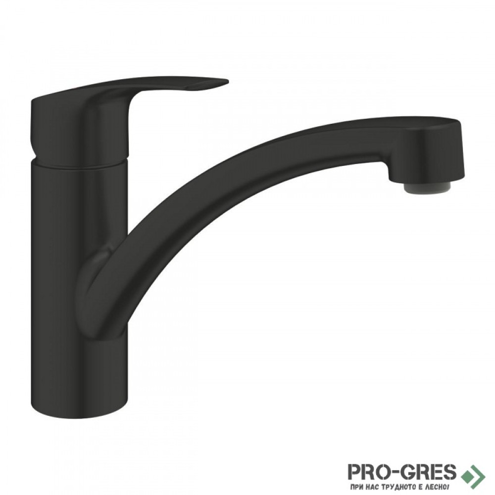 Смесител за кухня, черен мат, Eurosmart, Grohe 332812433
