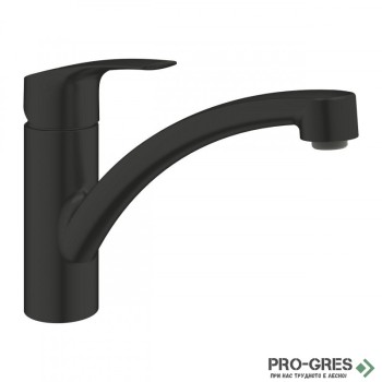 Смесител за кухня, черен мат, Eurosmart, Grohe 332812433