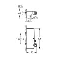 Термостатен смесител за душ Grohtherm Smartcontrol 34719000