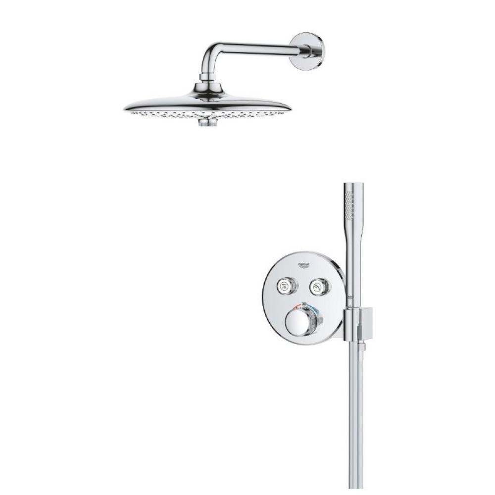 Комплект с термостатен смесител за вграждане,SMARTCONTROL EUPHORIA Grohe 35 600 000