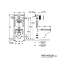 ПРОМО Комплект казанче за вграждане,тоалетна и активатор Rapid SL 5в1 Bau Ceramic Grohe 36500000