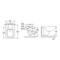 ПРОМО KOMPLEKT RAPID SL 5в1 тоалетна без ръб BauEdge+структура Grohe 38528001