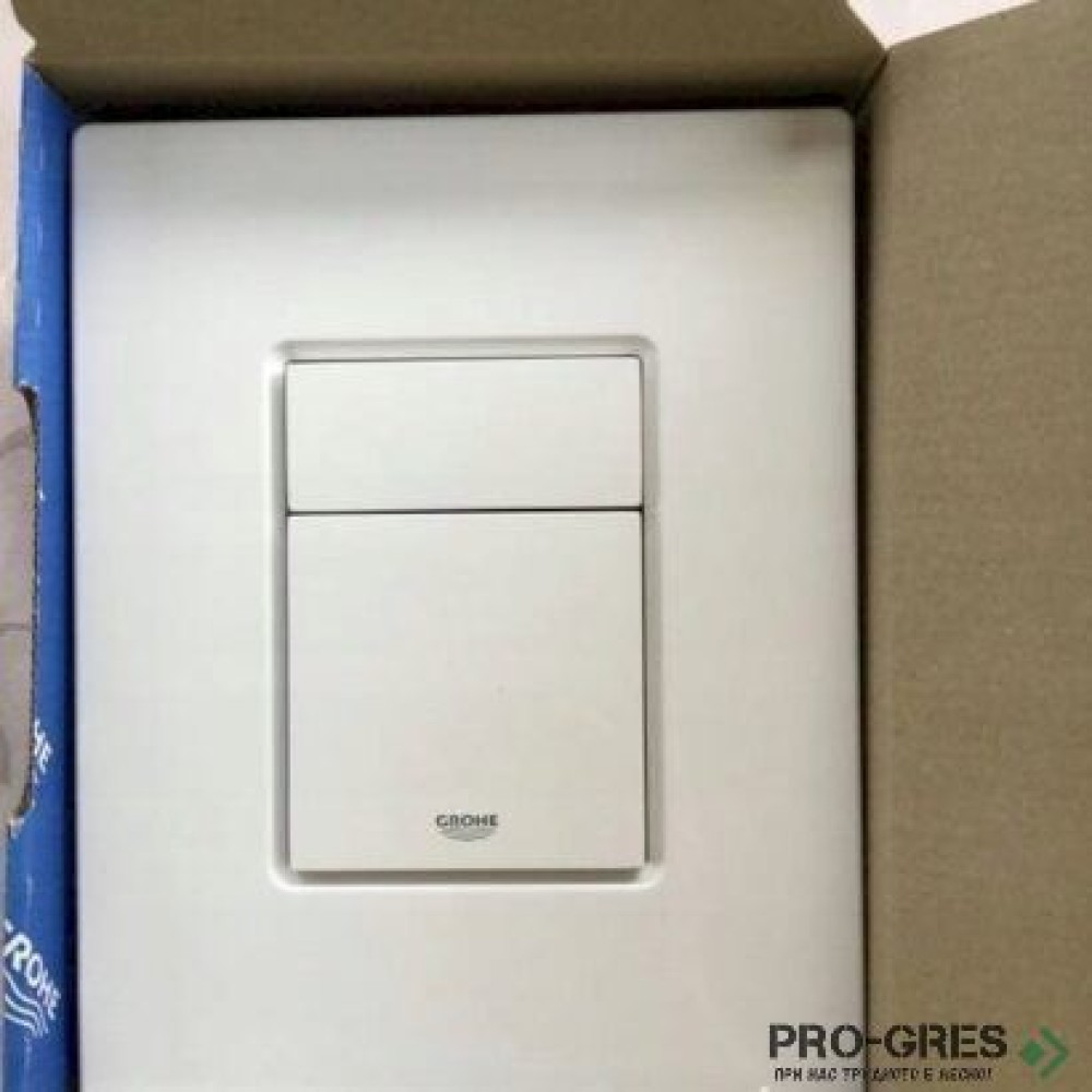 Бутон, за структура, бял, квадратен, Skate Cosmopolitan, Grohe 38 732 SH0