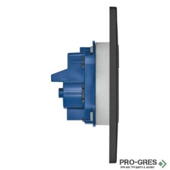 Бутон за структура, черен мат, Arena Cosmopolitan, Grohe 38844 KF0