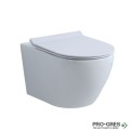 Структура за вграждане,бутон хром Grohe с конзолна тоалетна Cascada по избор