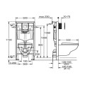 ПРОМО Комплект тоалетна чиния+вградено казанче GROHE Solido и кубичен активатор 39467000