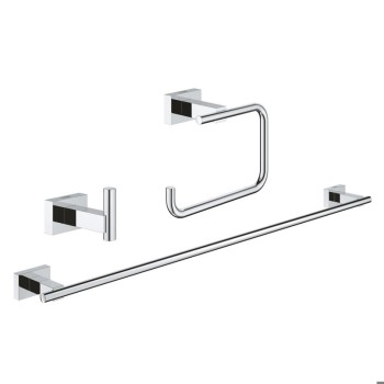 Комплект аксесоари за баня 3в1, Grohe Essentials Cube 40777001
