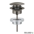 Клик-клак сифон за мивка Brushed Hard Graphite Grohe  65807AL0