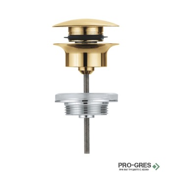 Клик-клак сифон за мивка Brushed cool sunrise Grohe 65807GN0